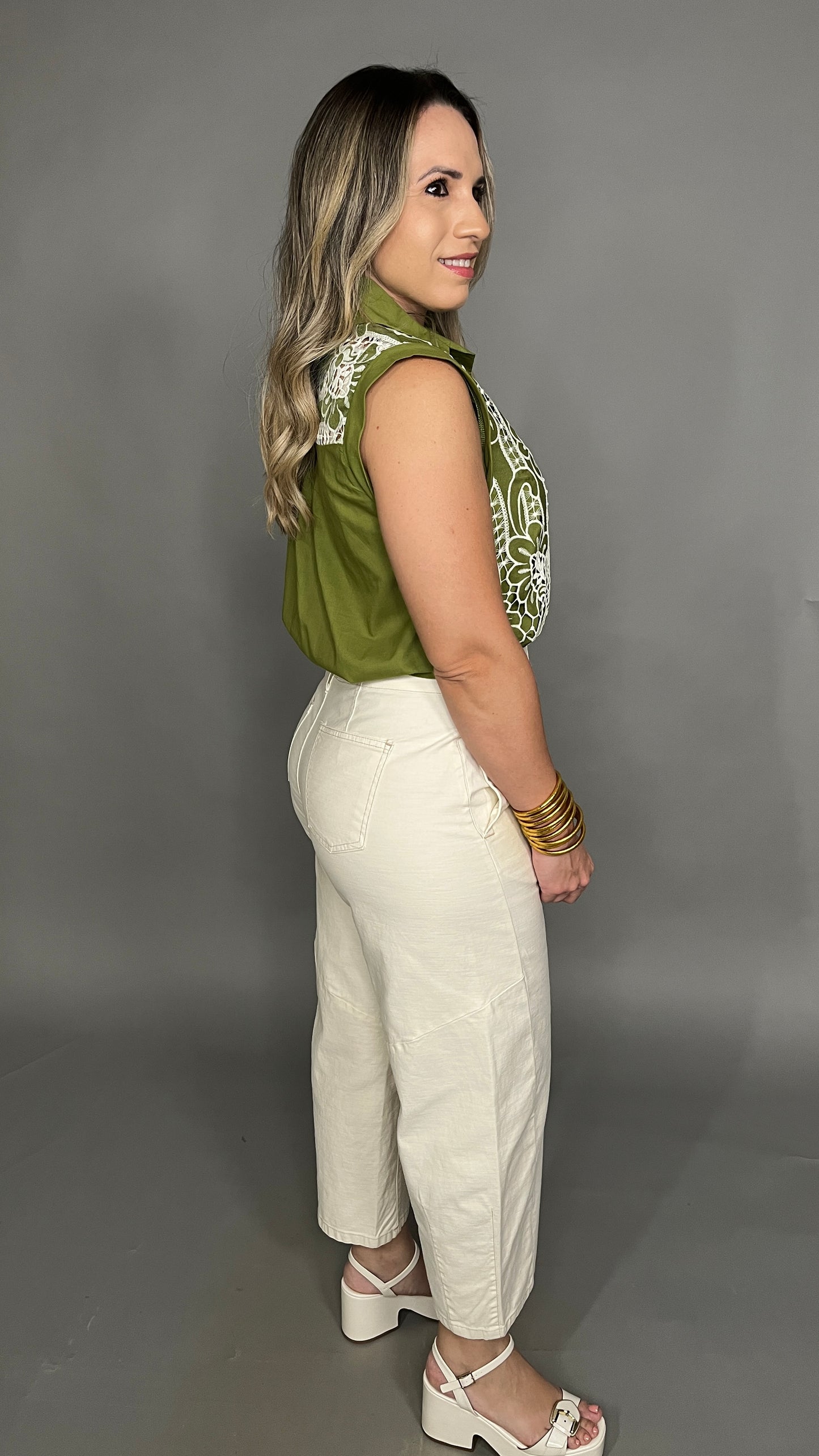 Oat Wide Leg Pant