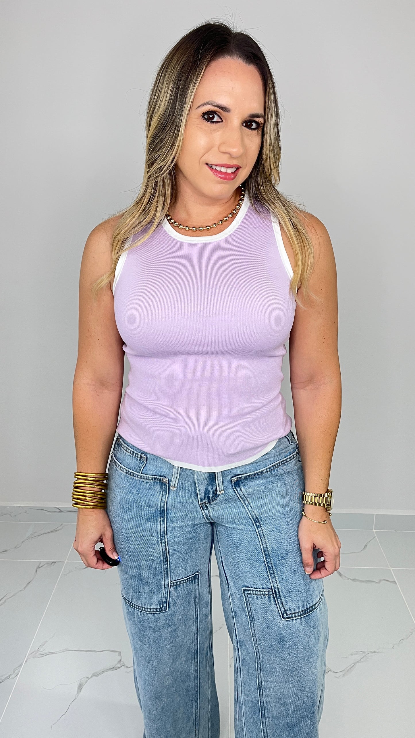Lavanda Tank Top