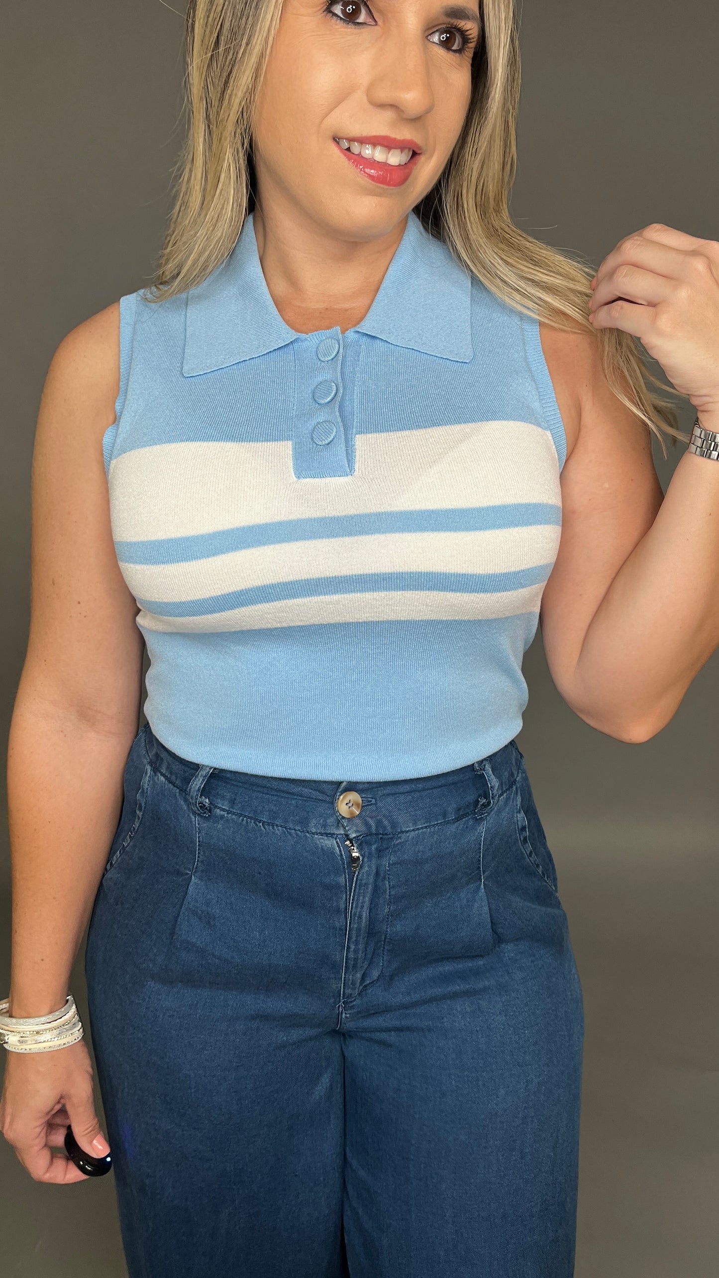 Polo Line Top