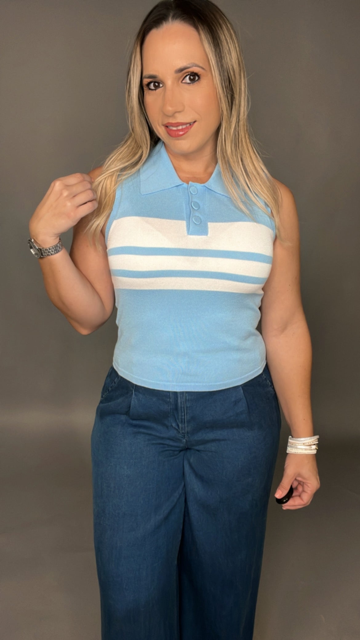 Polo Line Top