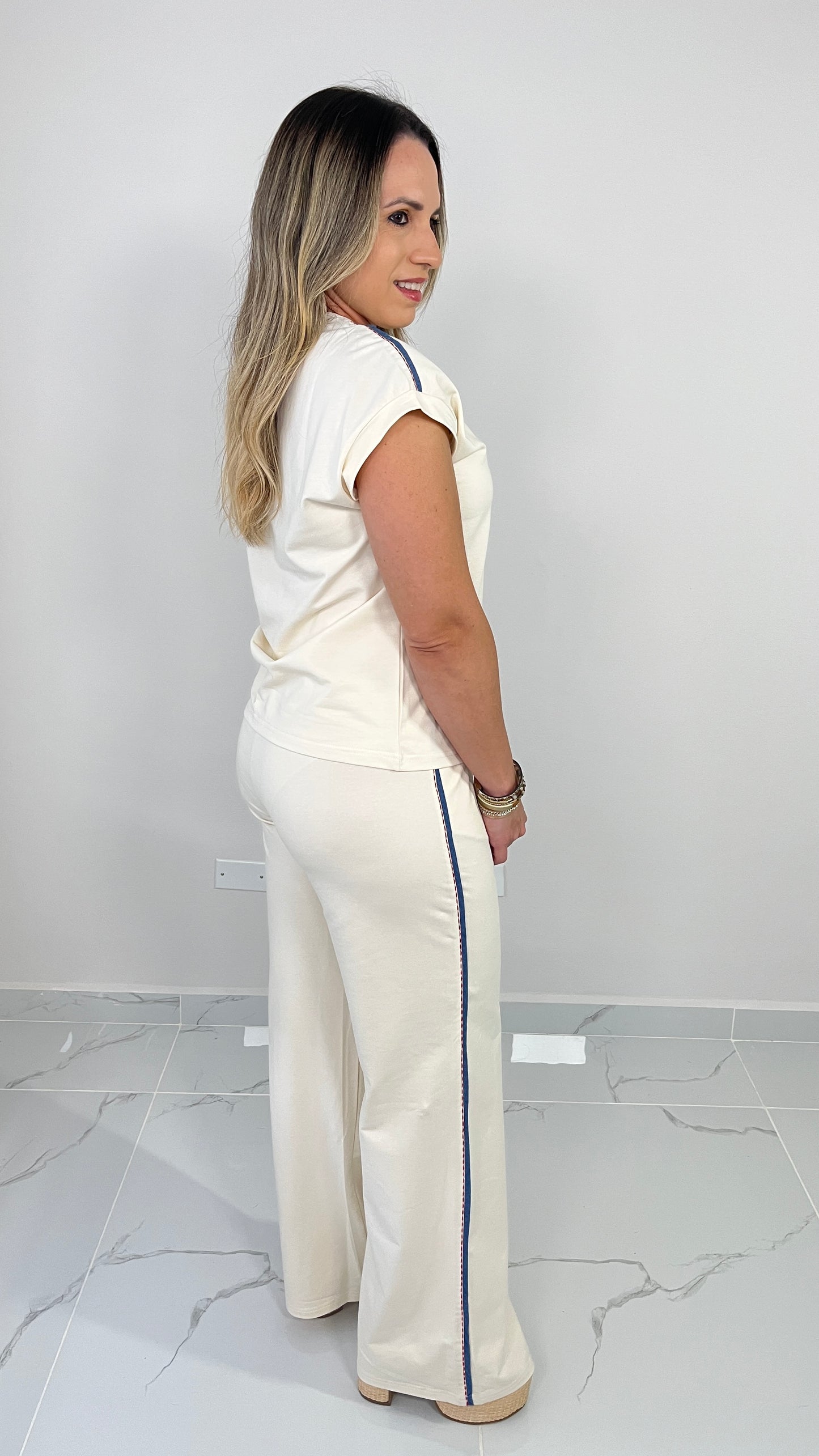 Stretch Beige Set