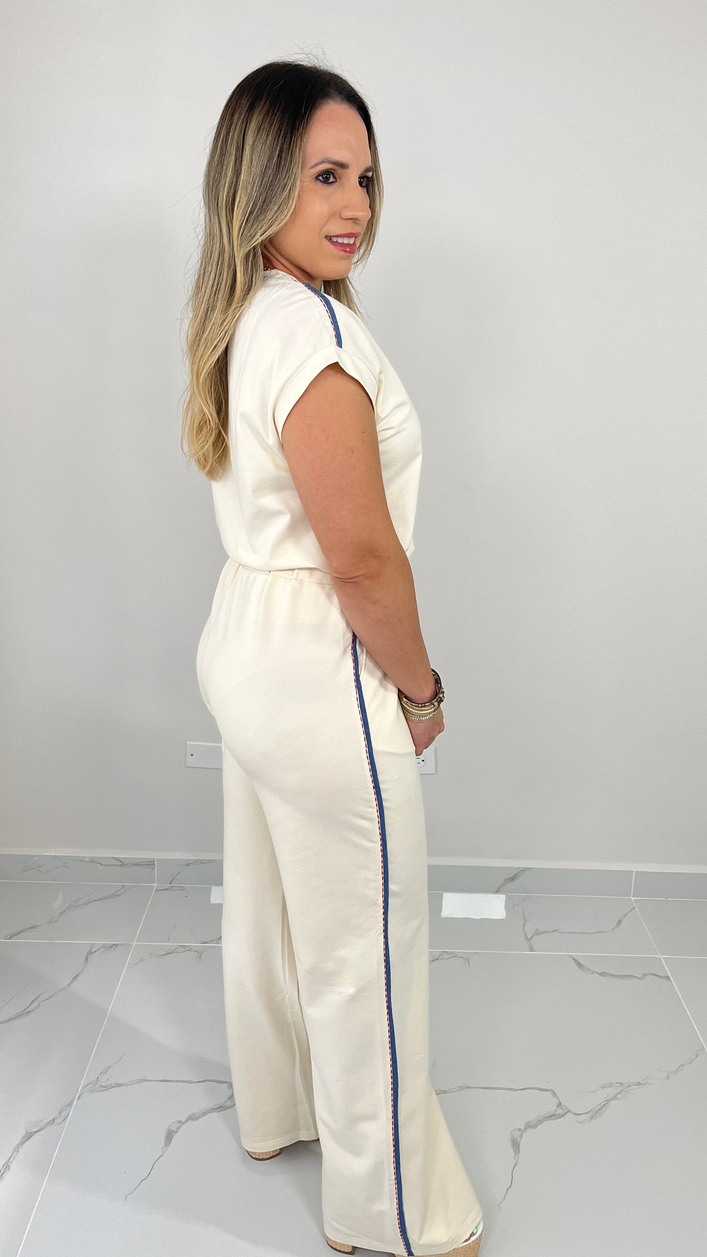 Stretch Beige Set