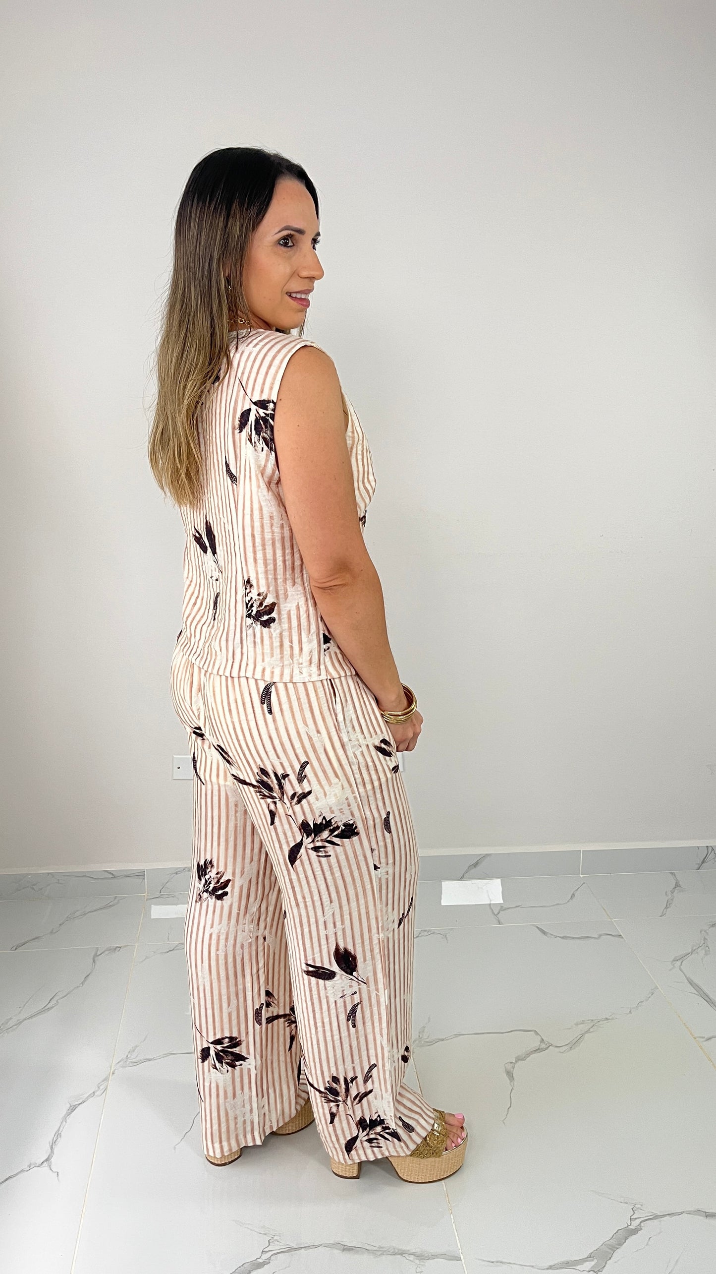 Apricot Pant Set