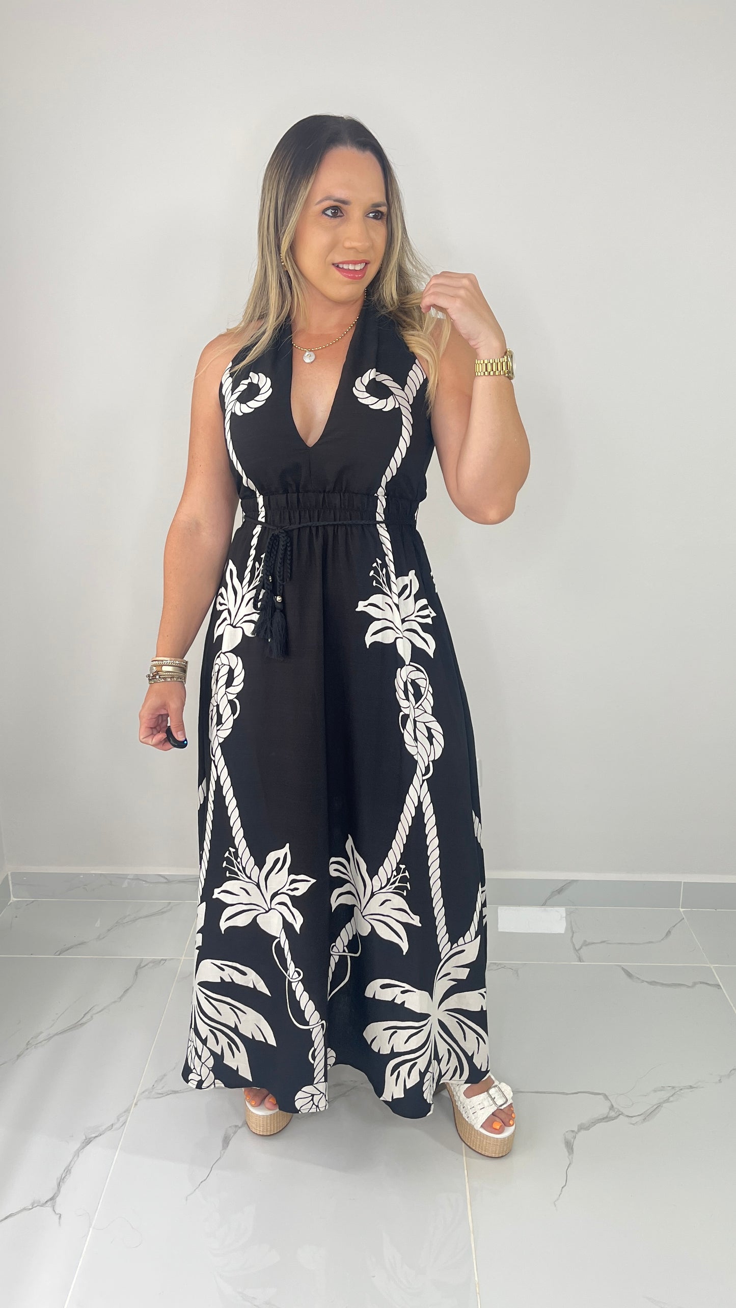 Halter Maxi Dress