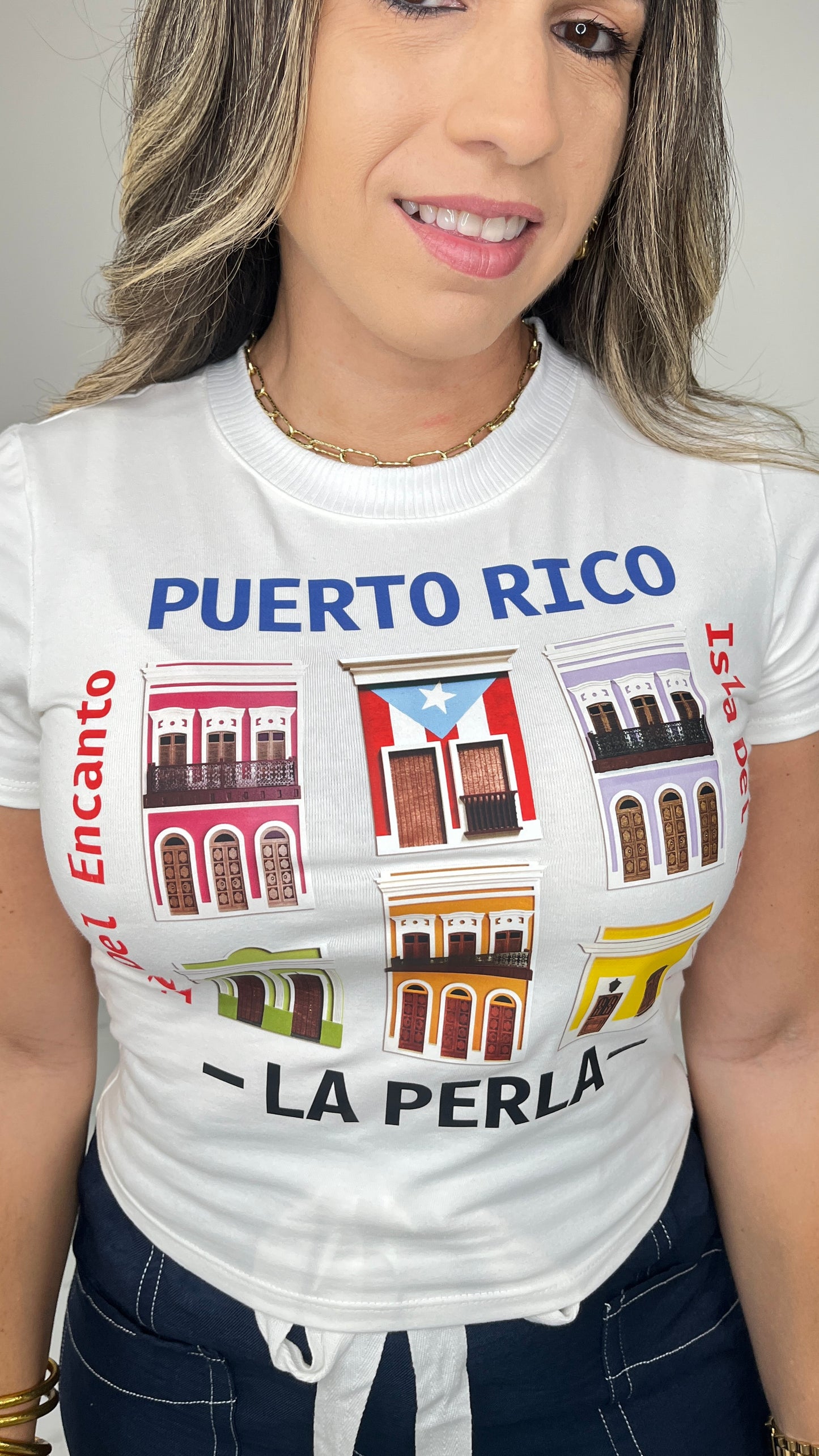 White T-shirt La Perla