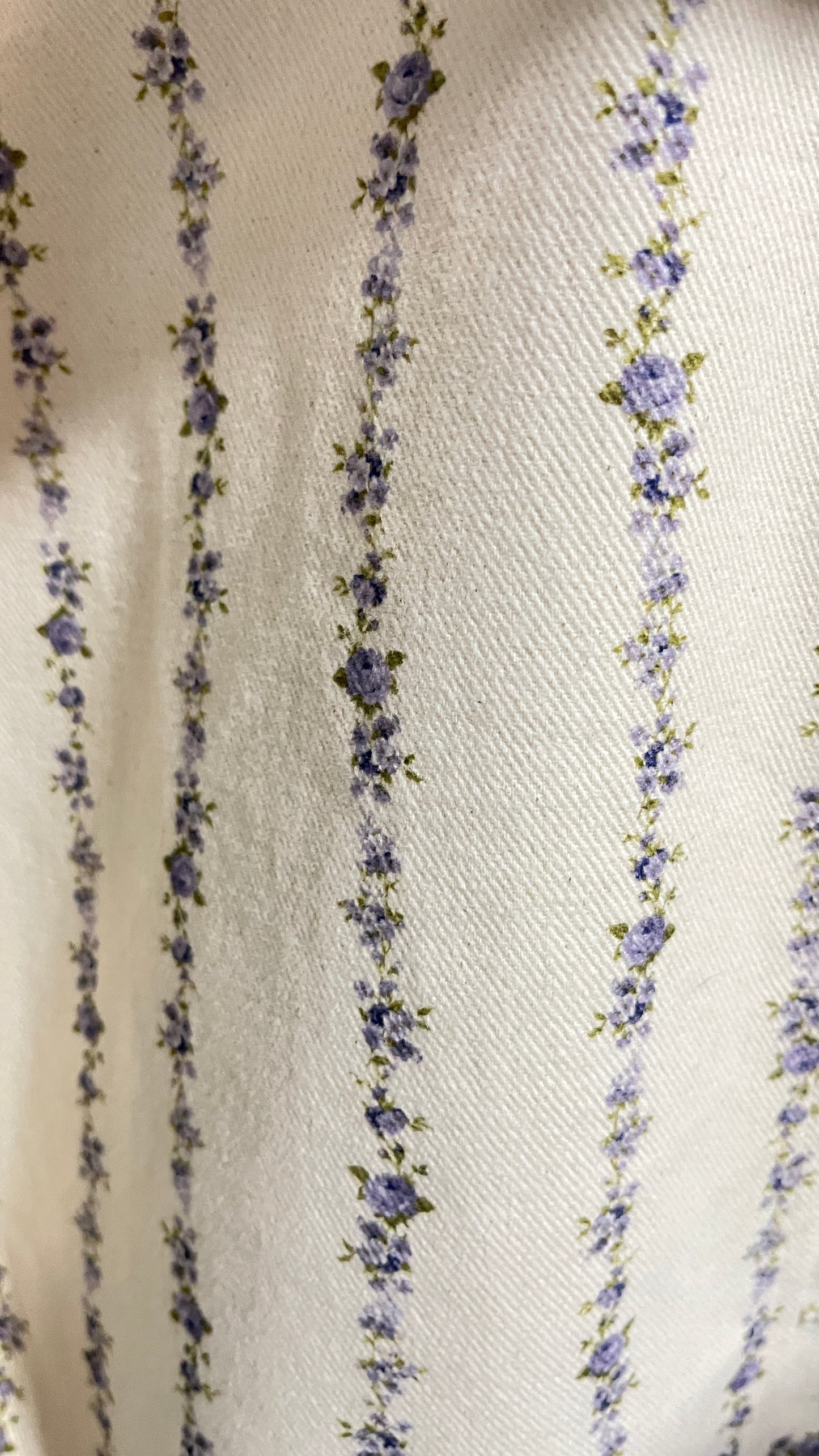 Floral Lavender Overall