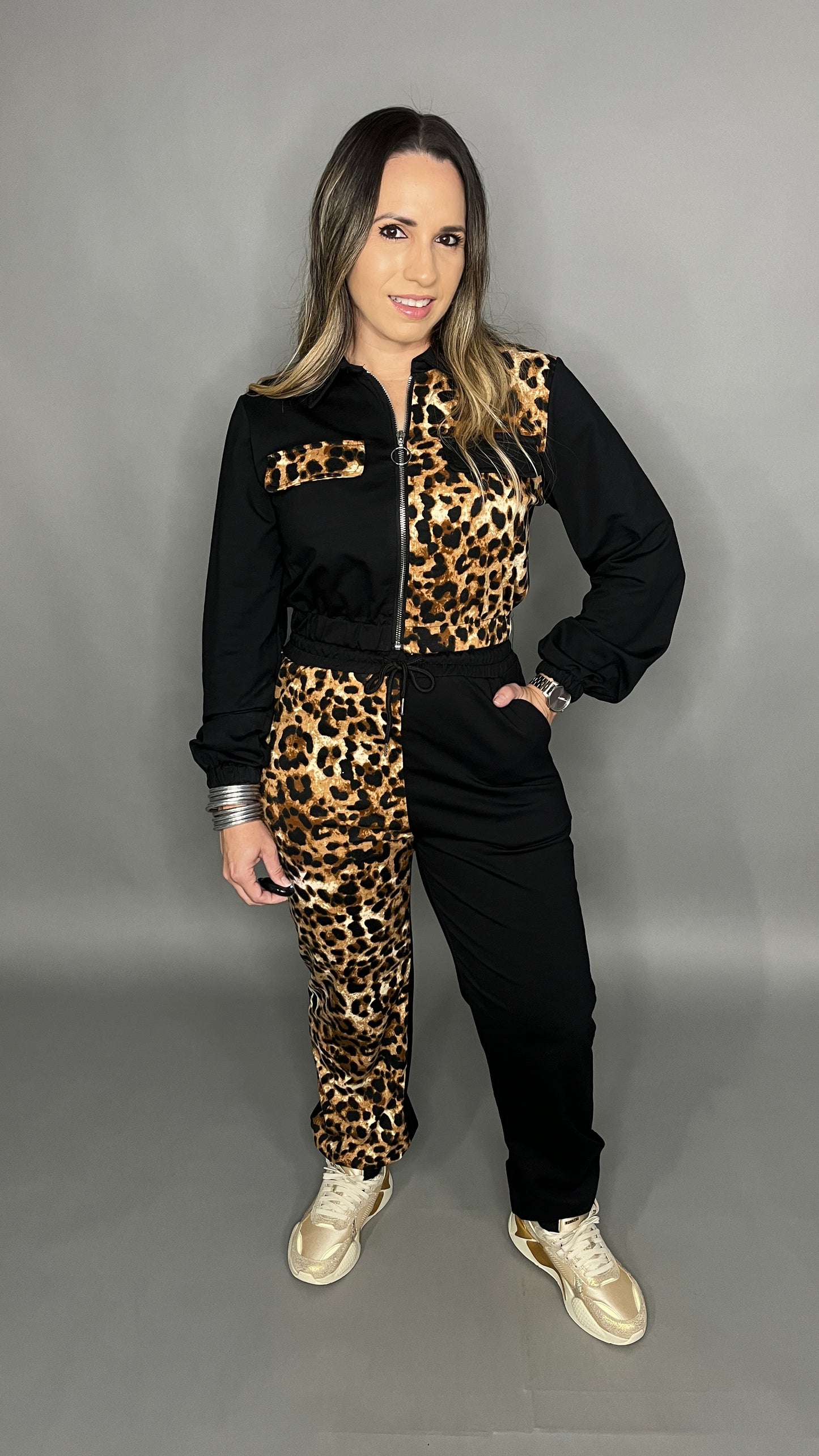 Animal Print Travel Set