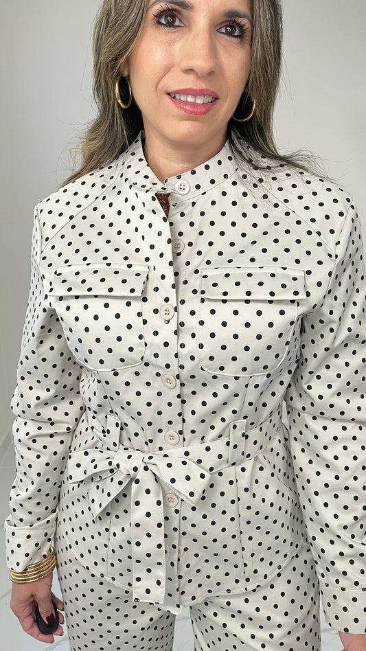 Polka Dots Set (Ivory)