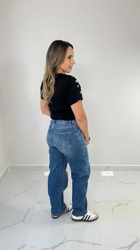Stretch Barrel Jeans