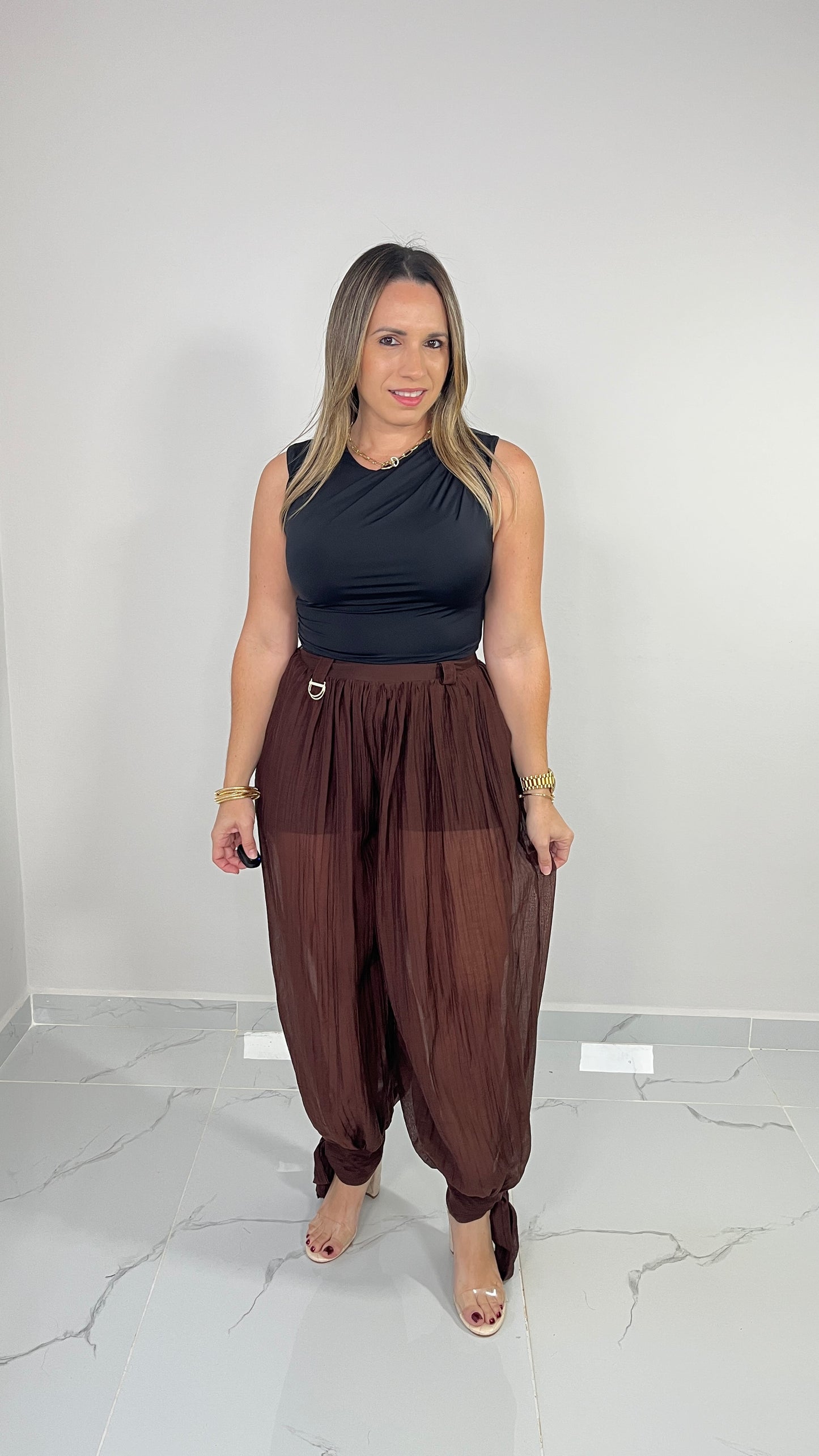 Chocolate Balloon Pant