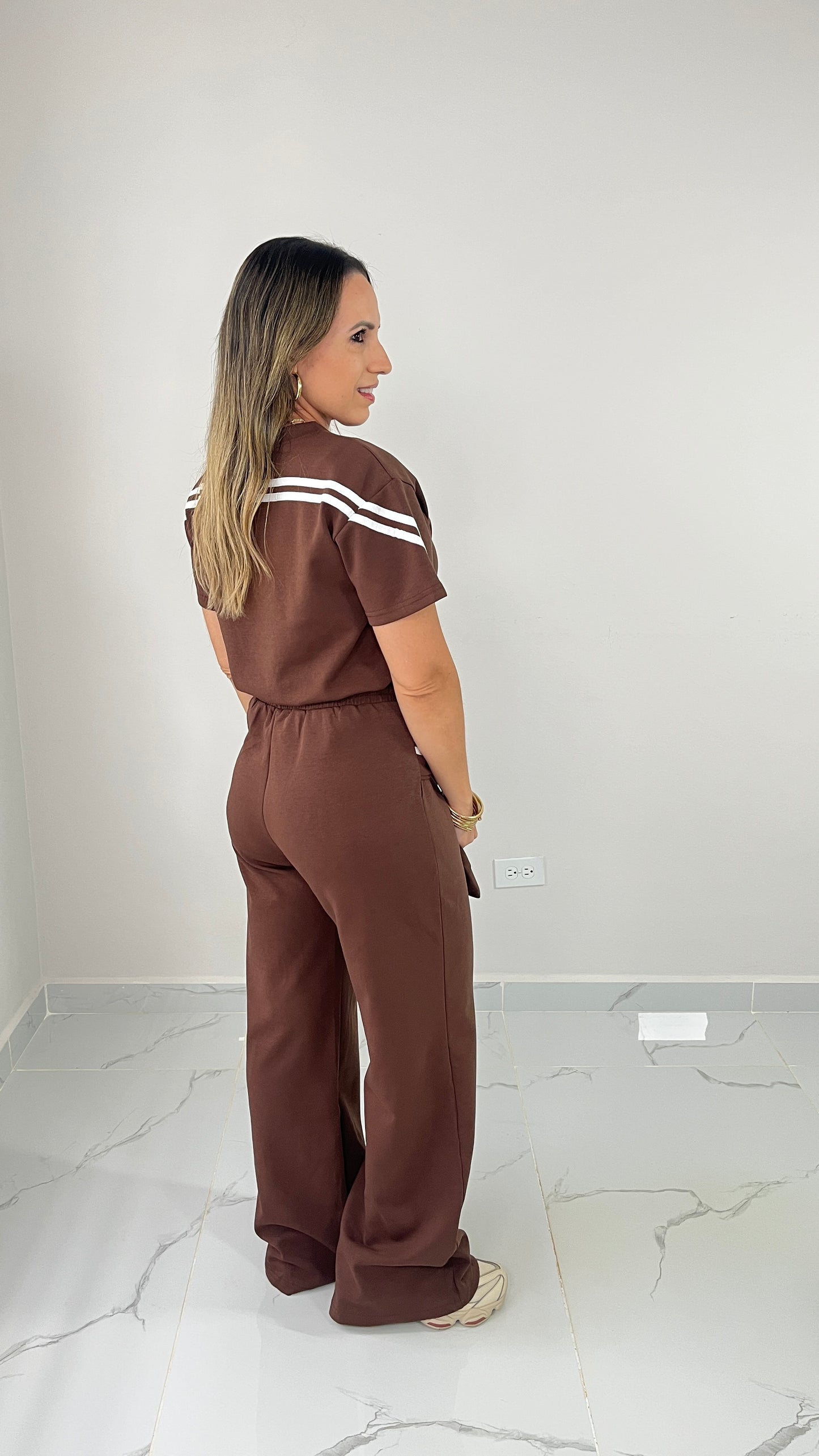 Brown Travel Set