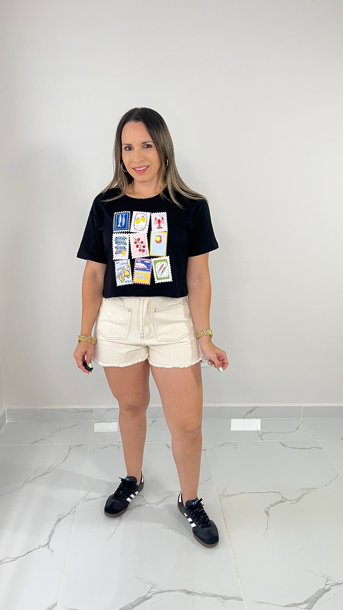Tropical Crop Top
