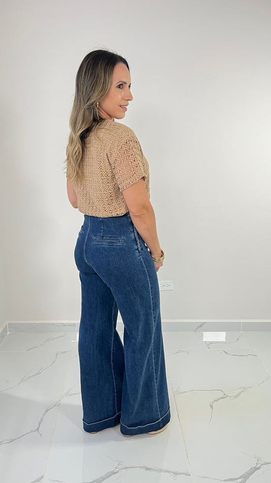 Button Denim Pant