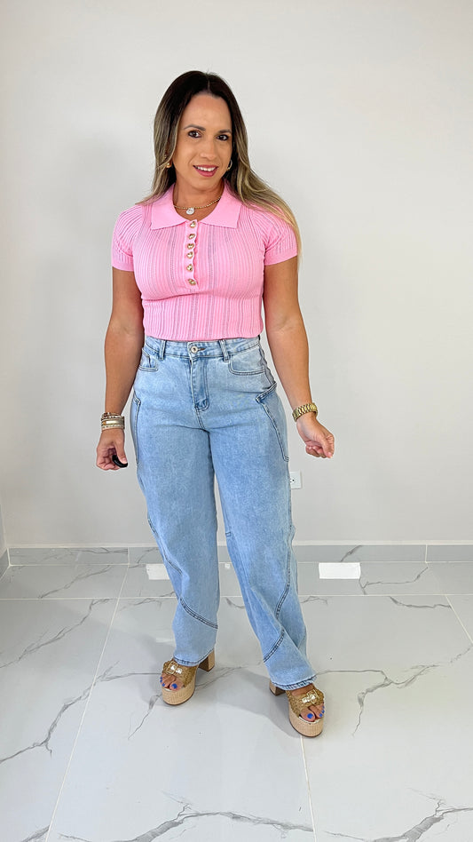 Spandex Light Denim Pant