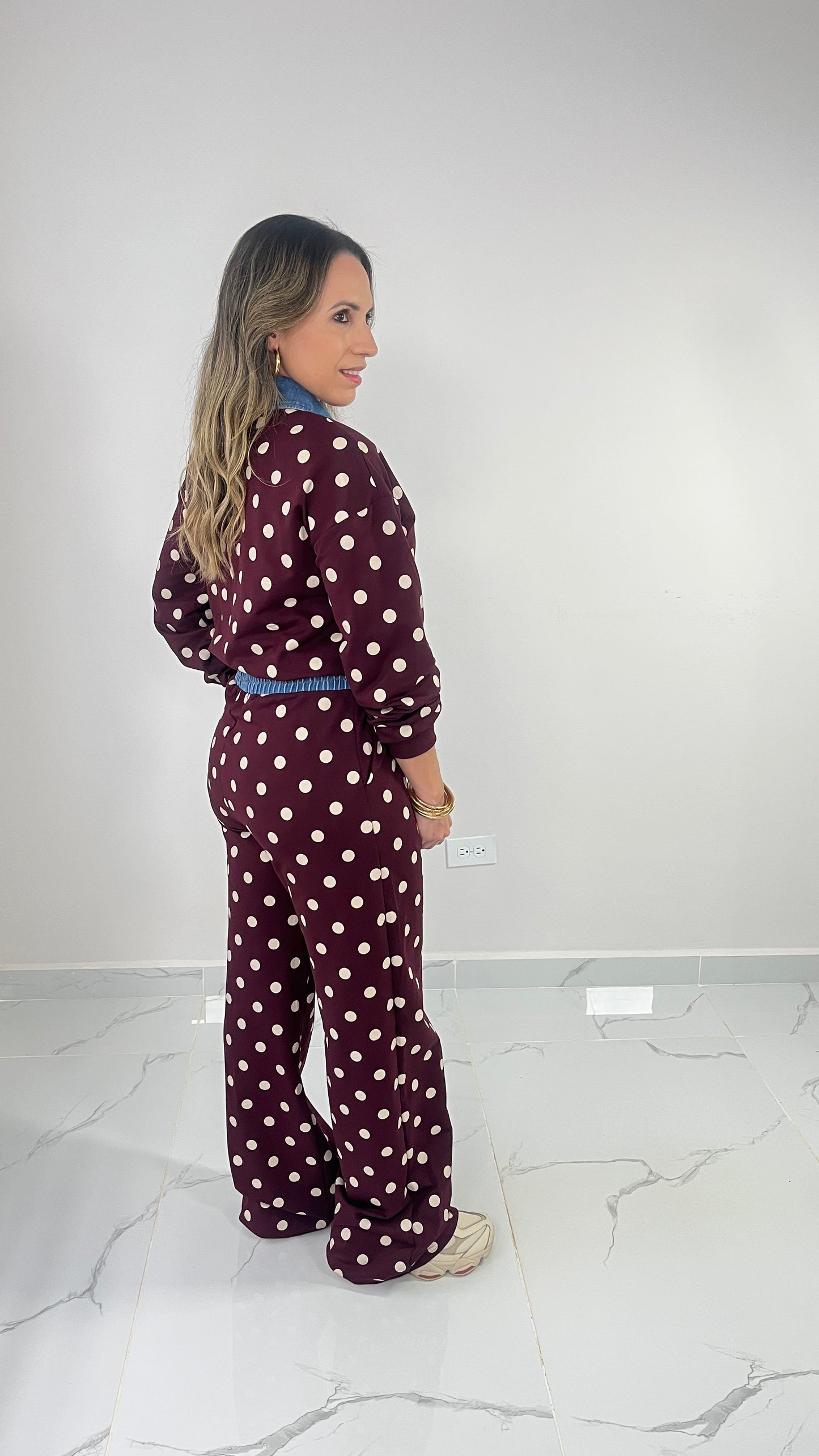 Napoleón Polka Dots Set ( wine)