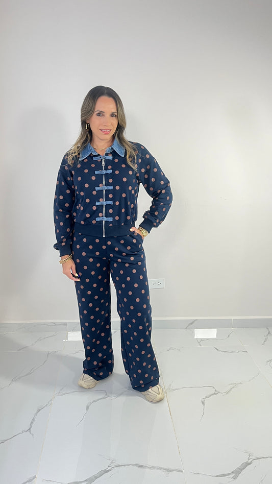 Napoleón Polka Dots Set (black)