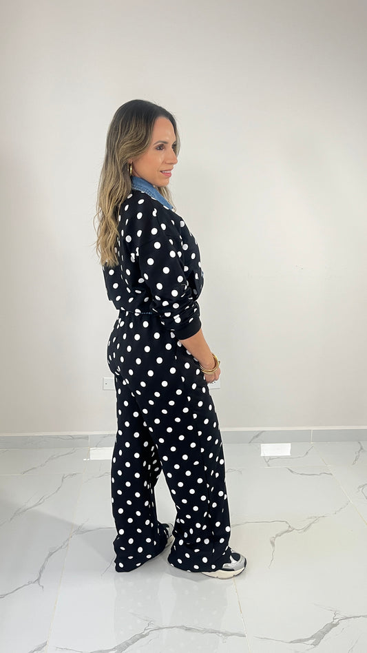 Napoleón Polka Dots Set (black)