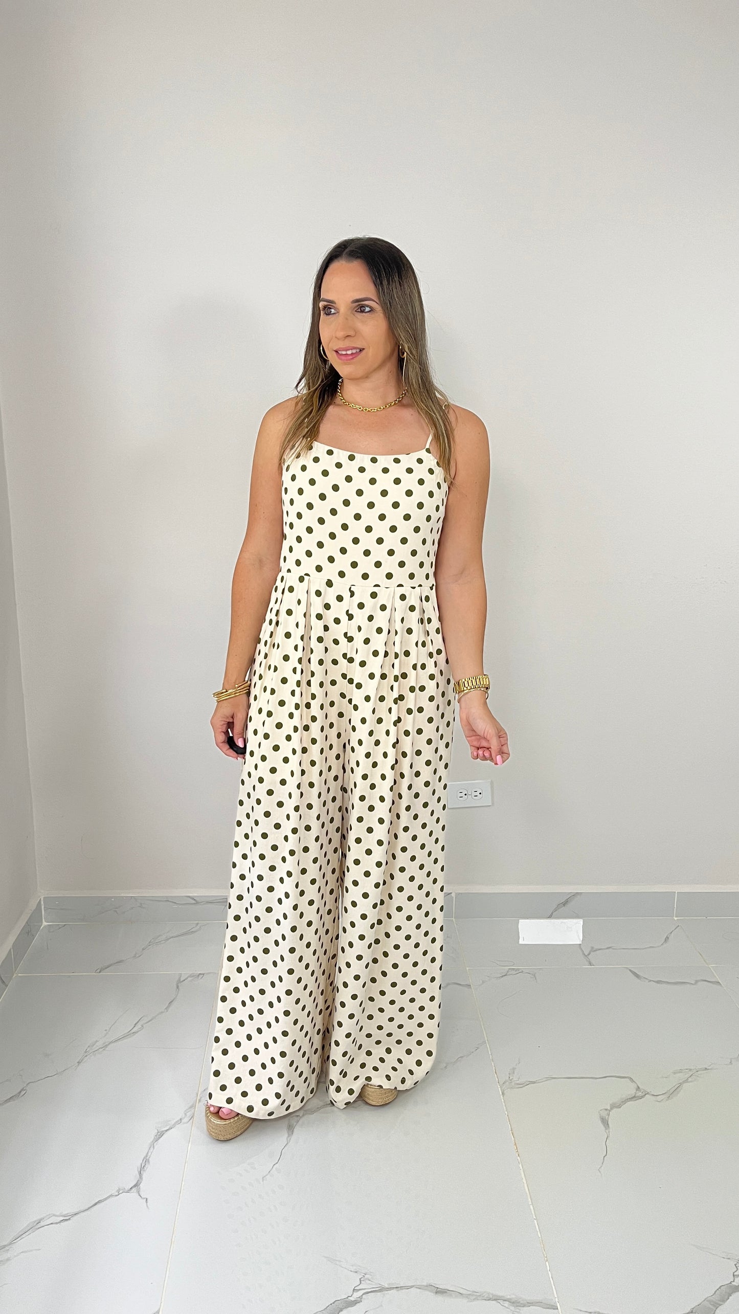 Polka Dots Jumpsuit