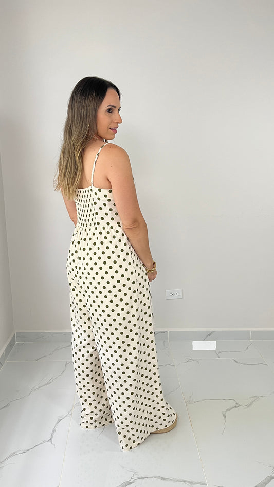 Polka Dots Jumpsuit