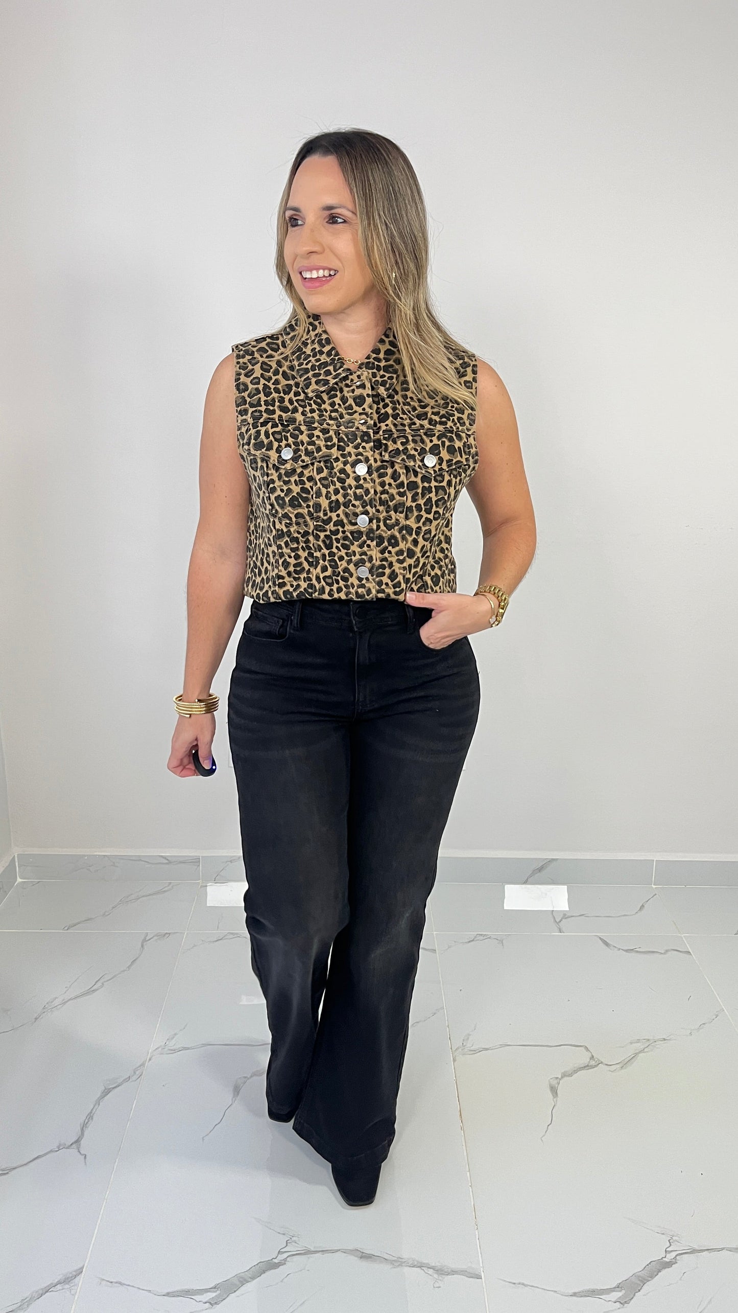Black Denim Pant