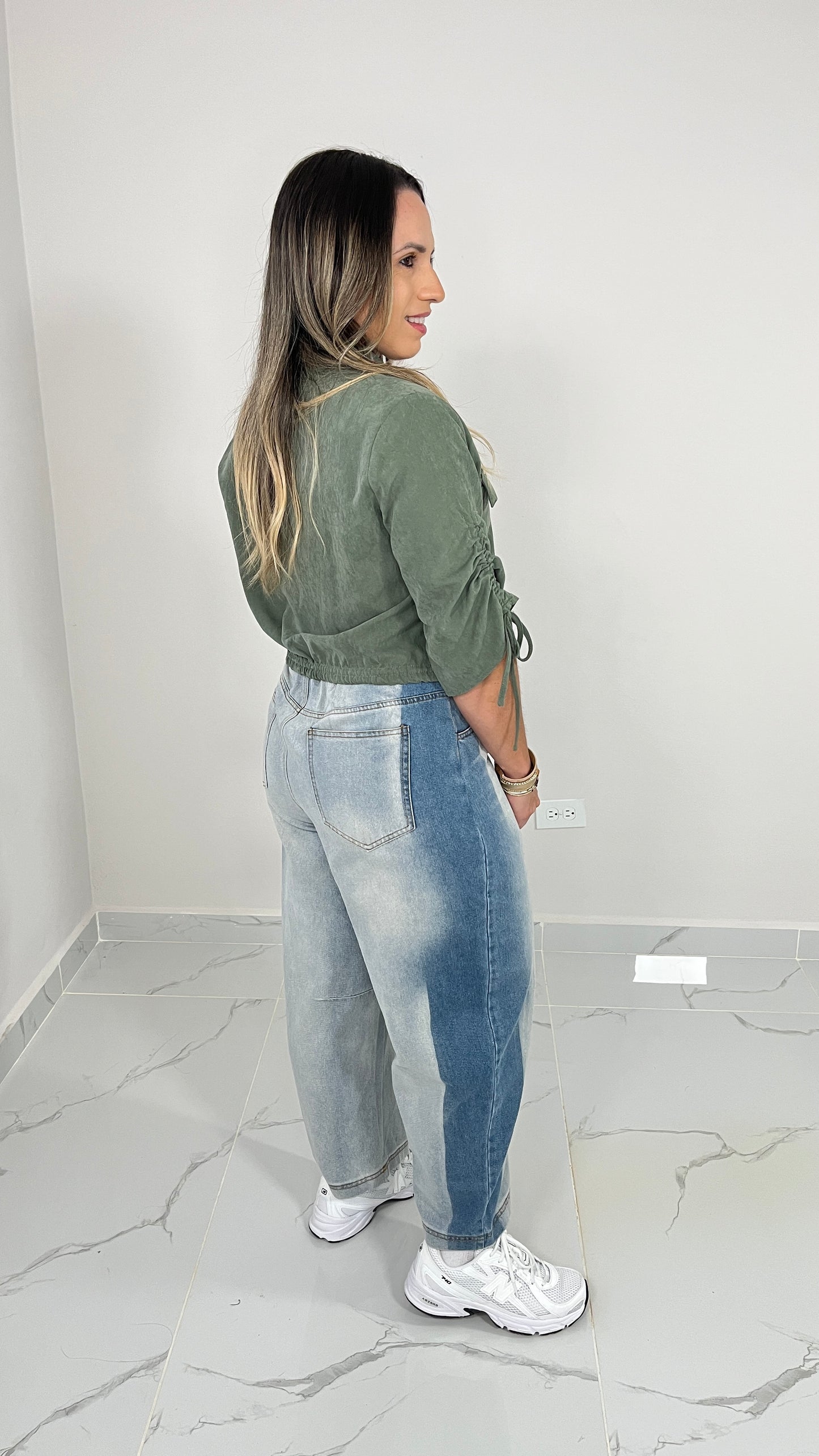 Denim Wide Pant