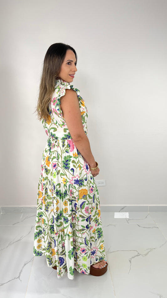 Floral Green Set