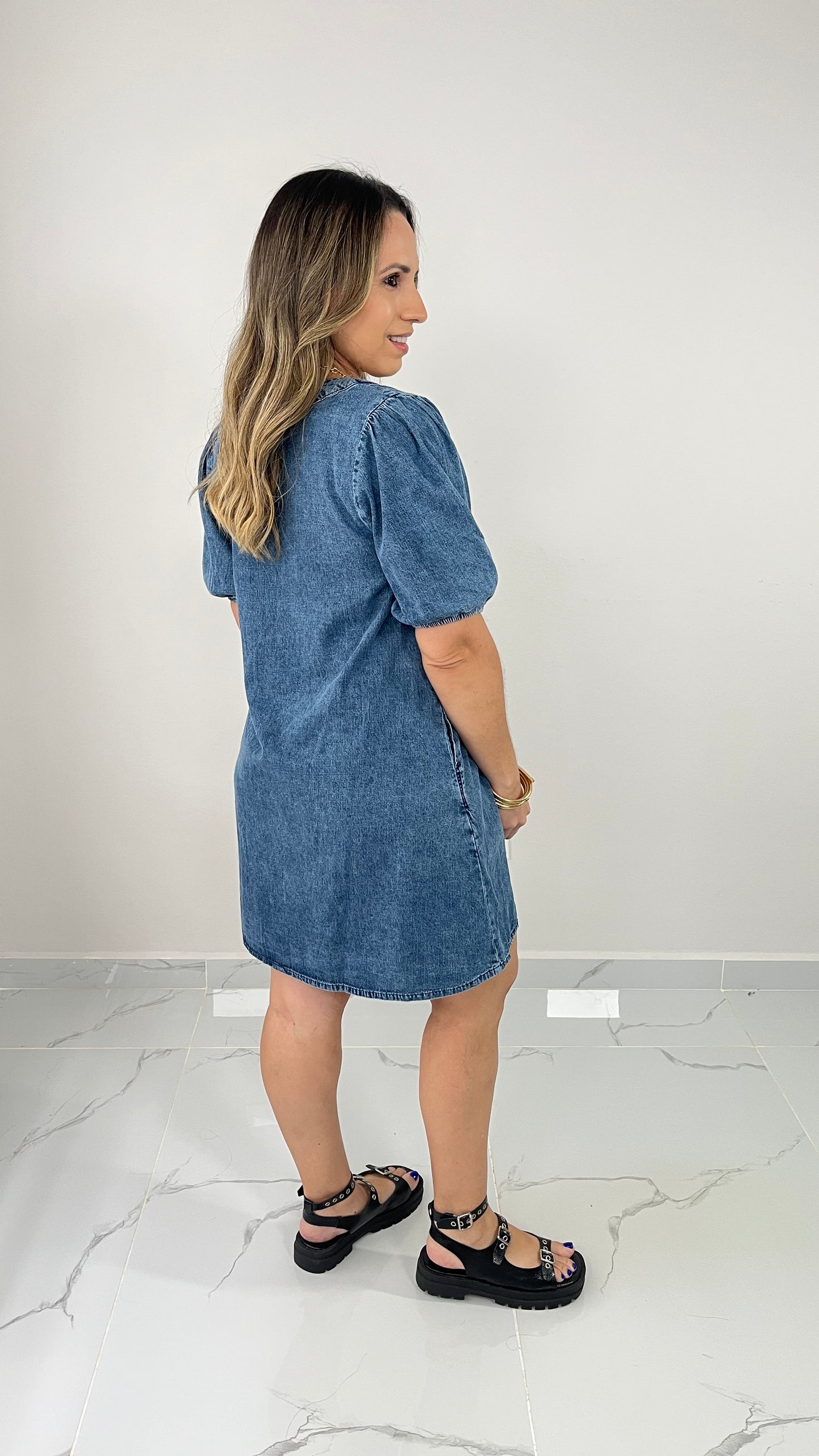 Dark Denim Dress