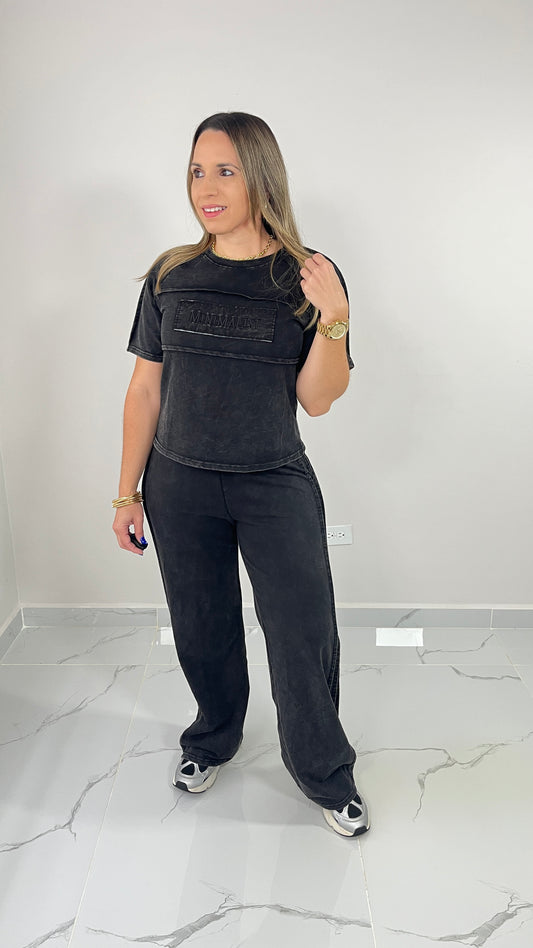 Washed Black Set