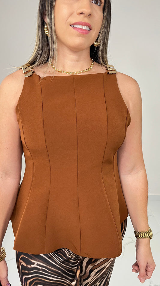 Brown Top (leer descripción)