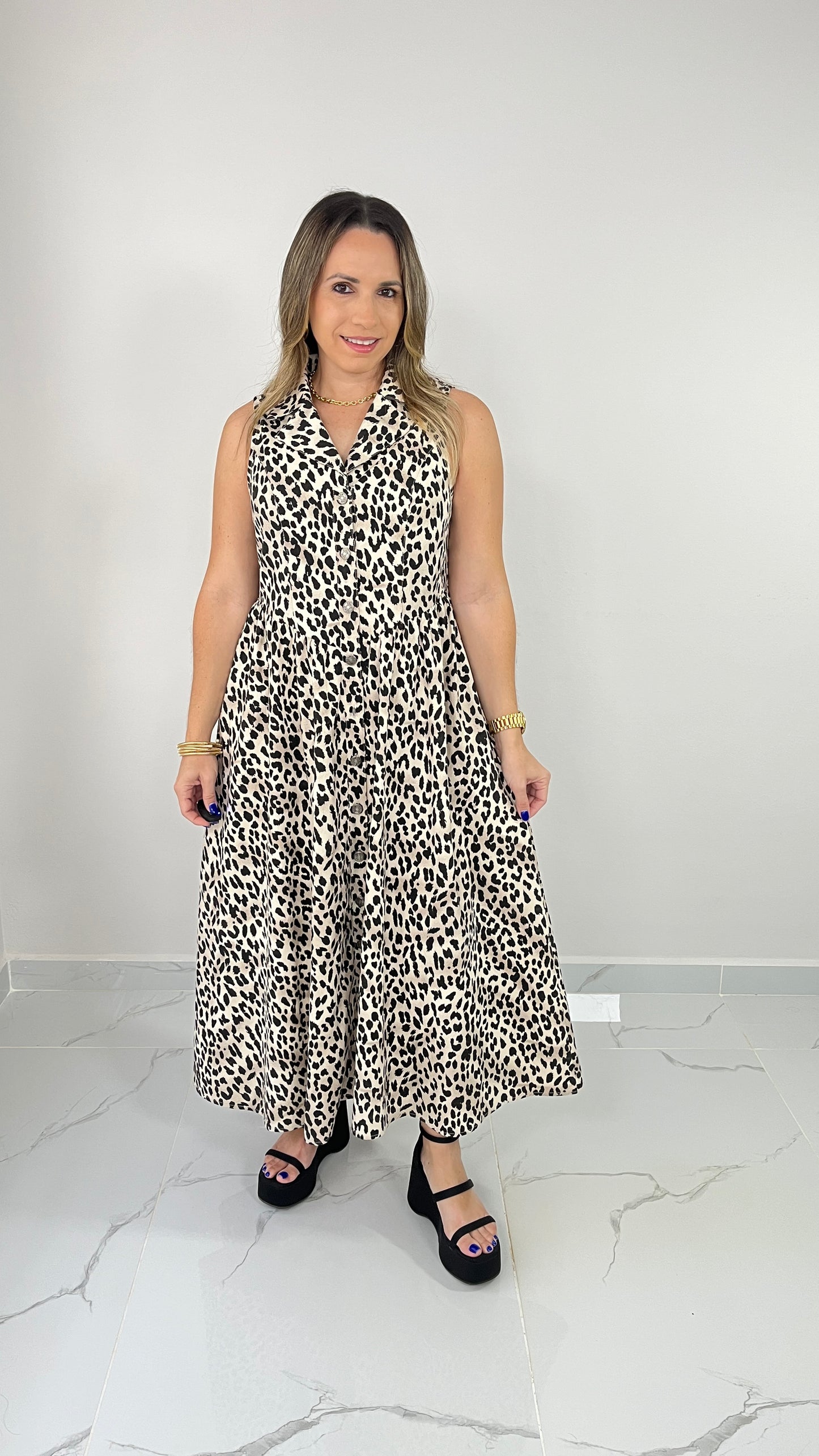 Animal Print Dress