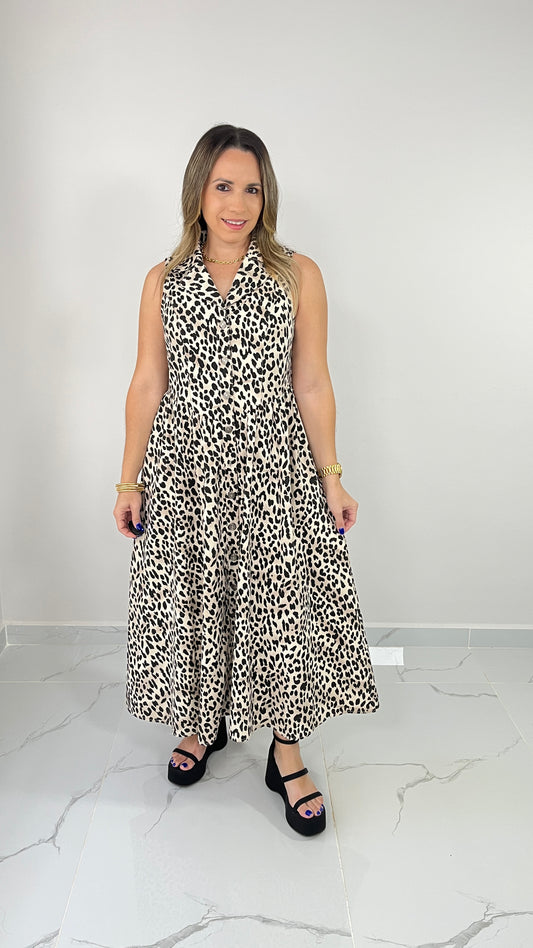 Animal Print Dress