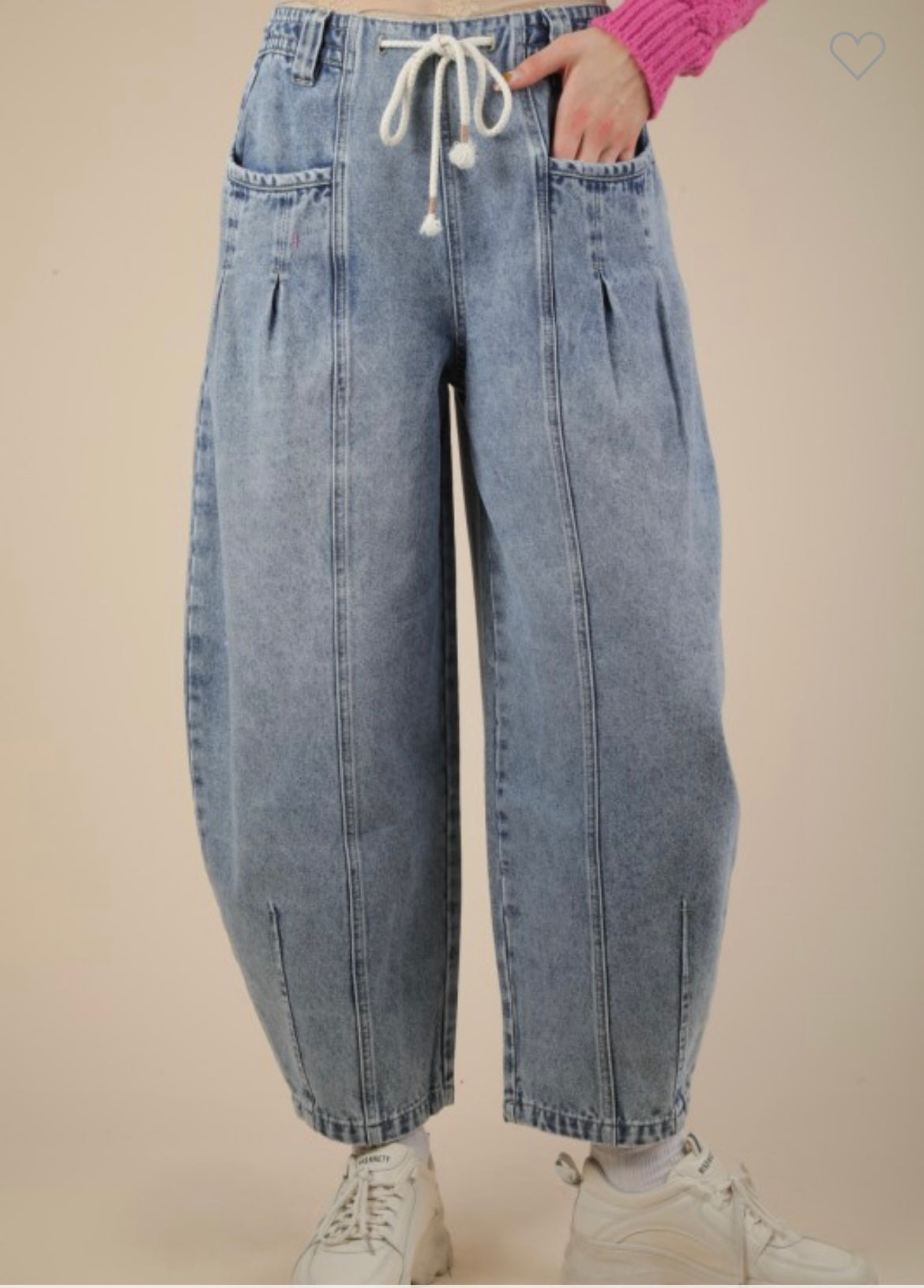 Barrel Denim Pant