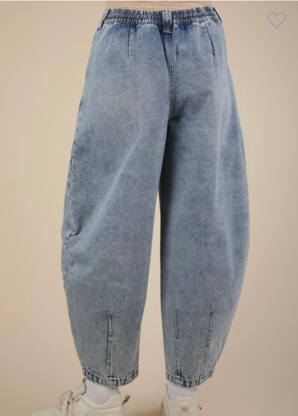 Barrel Denim Pant
