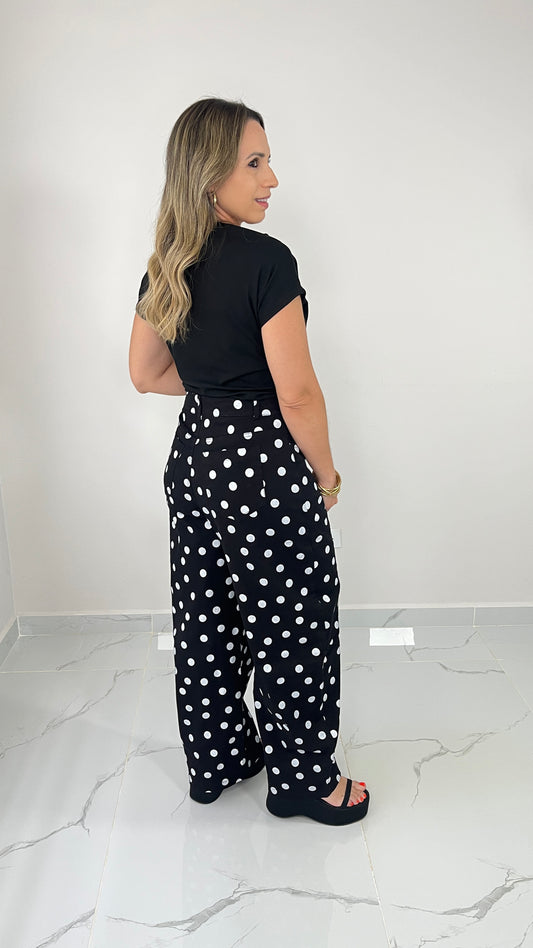 Stretch Black Denim Pant