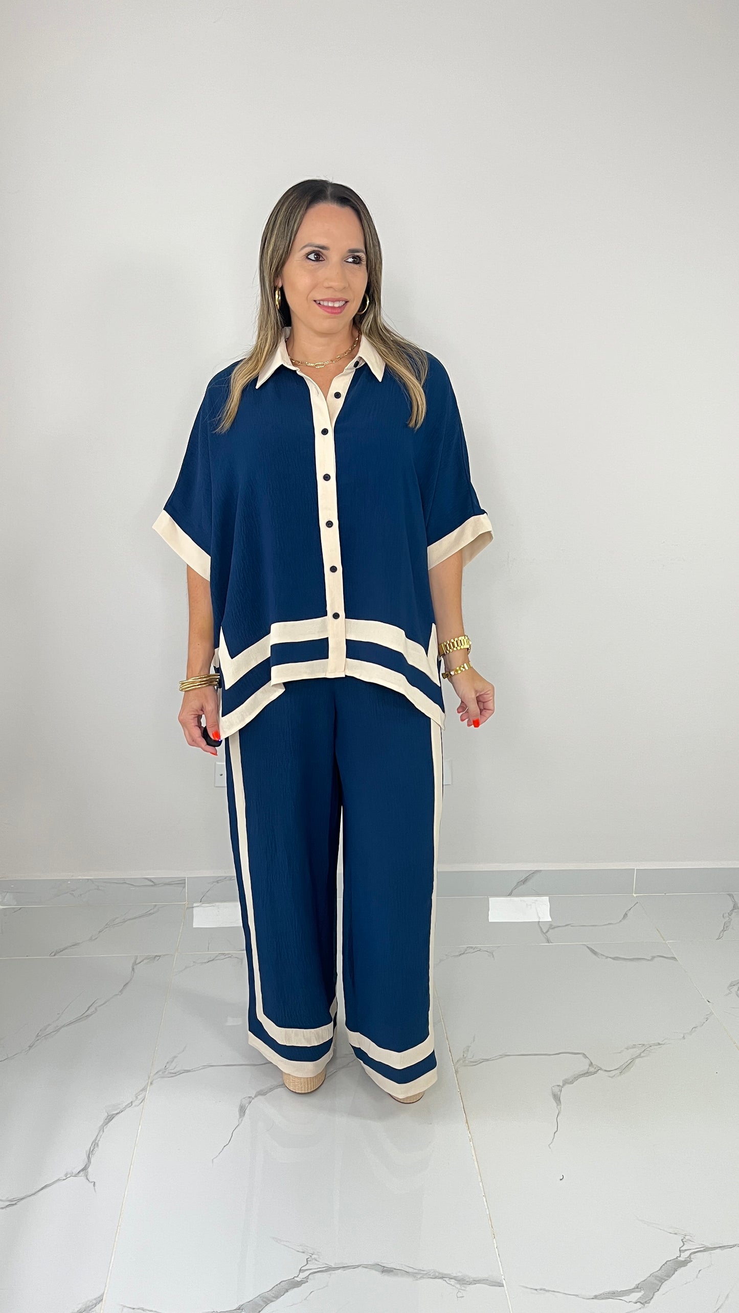 Teal Pant Set