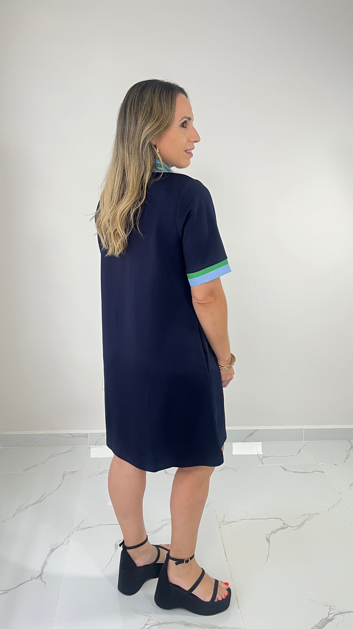 Casual Blue Dress