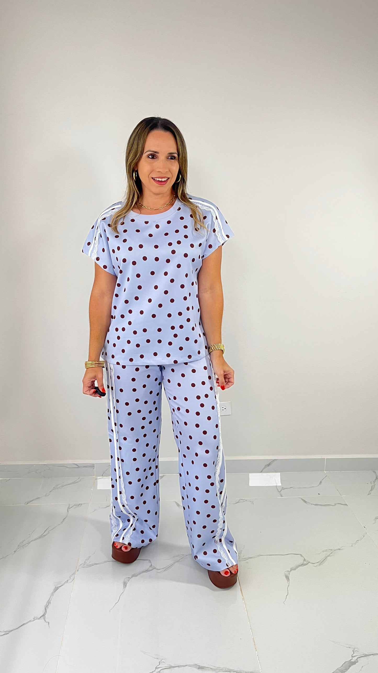Polka Dots Set (blue)