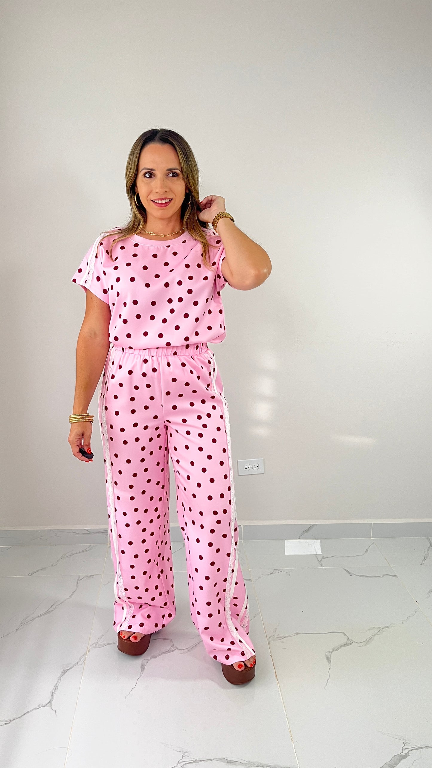 Polka Dots Set (pink)