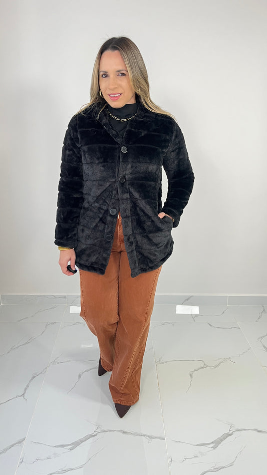 Black Warm Coat
