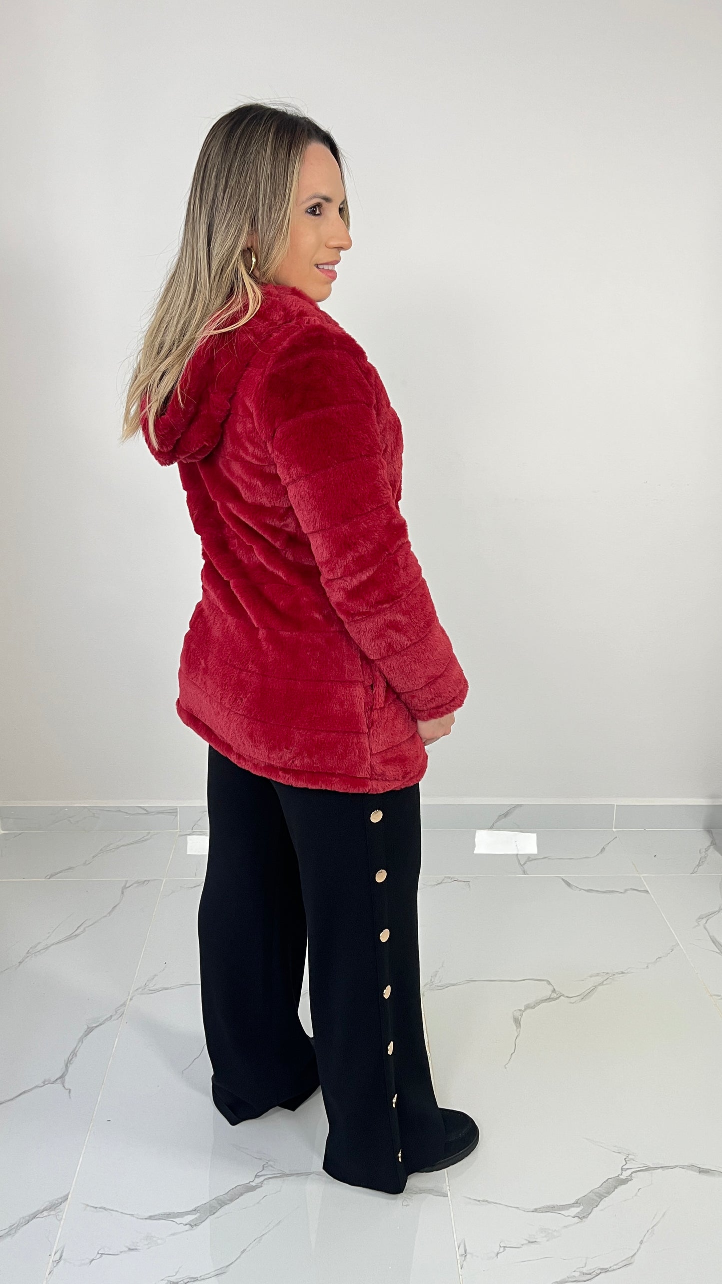 Red Warm Coat