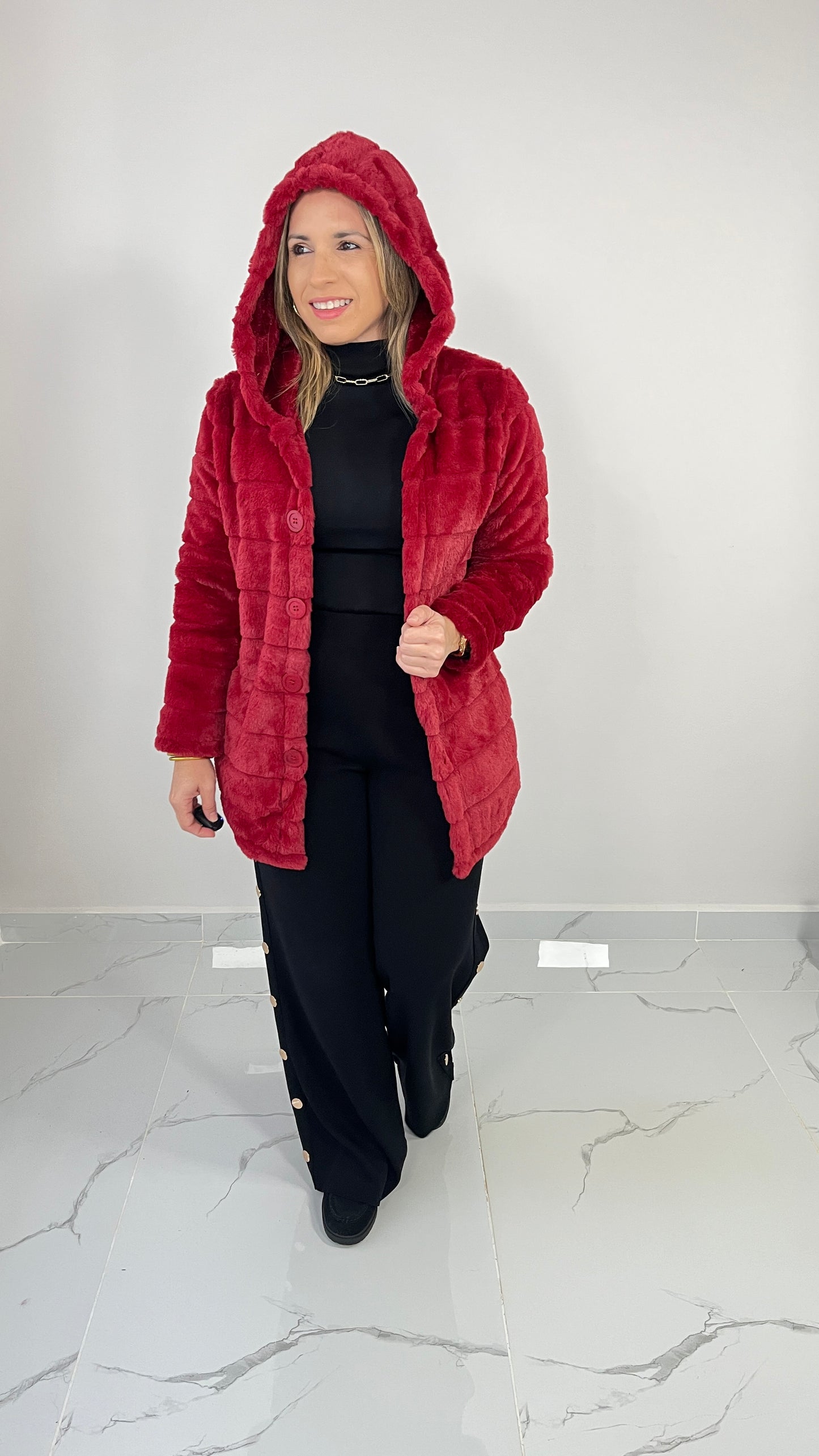 Red Warm Coat